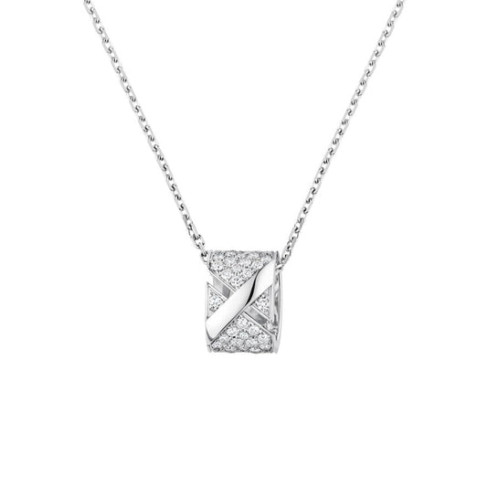 [CA]LIENS EVIDENCE DIAMOND PAVED NECKLACE