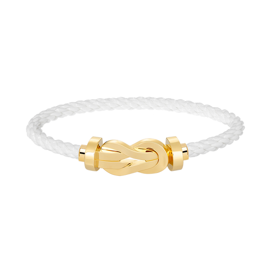 [CA]CHANCE LARGE 8 FIGURE BUCKLE NO DIAMOND BRACELET GOLD