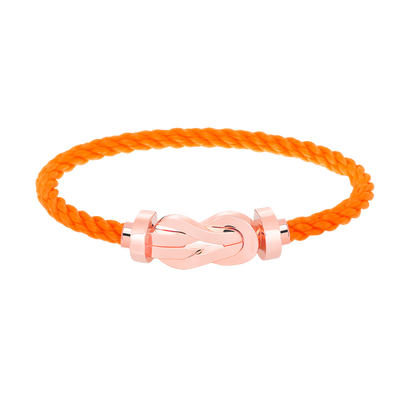 [CA]CHANCE LARGE 8 FIGURE BUCKLE NO DIAMOND BRACELET ROSE GOLD