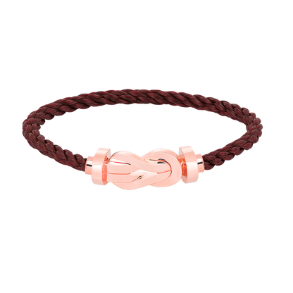 [CA]CHANCE LARGE 8 FIGURE BUCKLE NO DIAMOND BRACELET ROSE GOLD