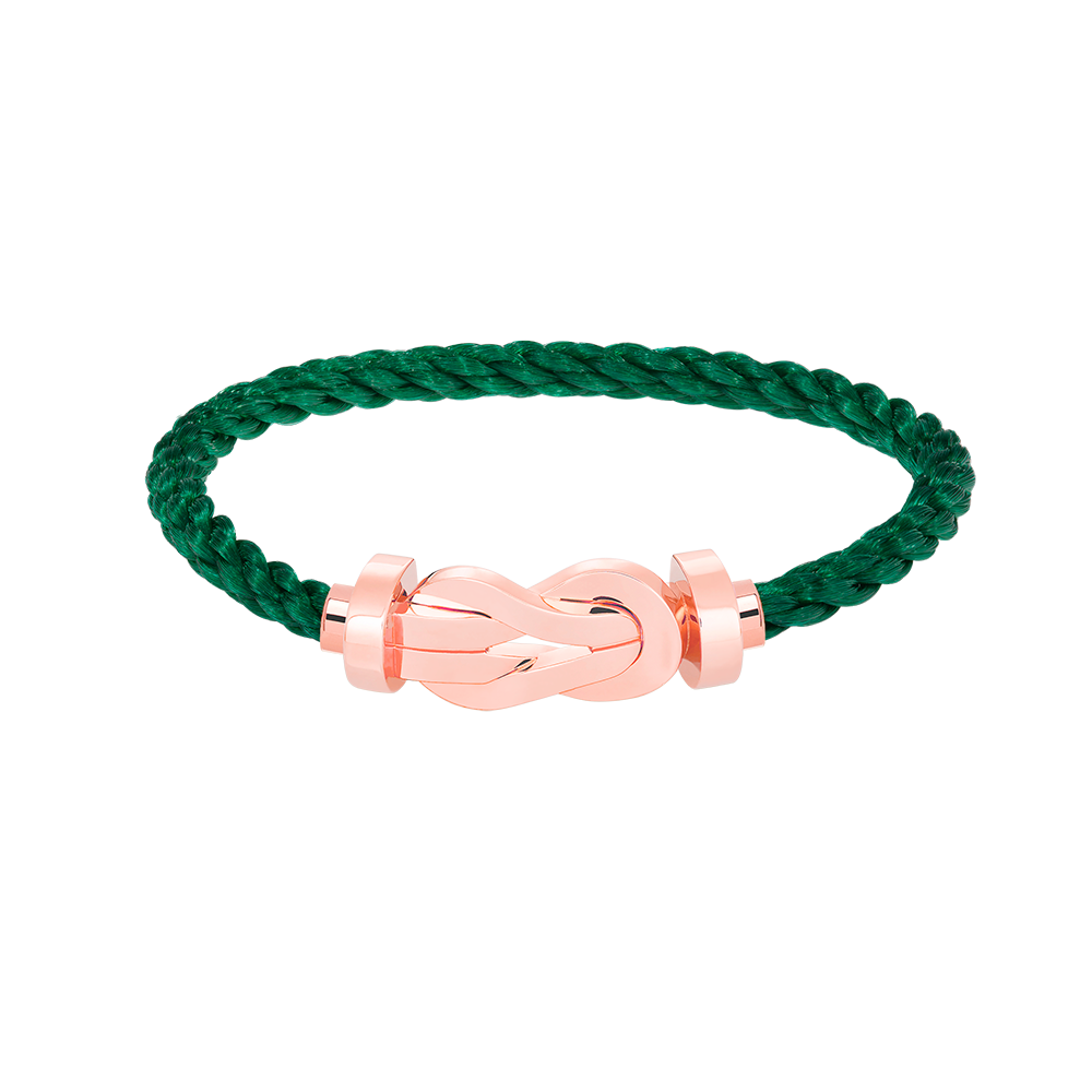 [CA]CHANCE LARGE 8 FIGURE BUCKLE NO DIAMOND BRACELET ROSE GOLD