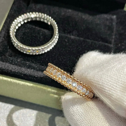 [CA]PERLEE DIAMOND ROSE GOLD RING