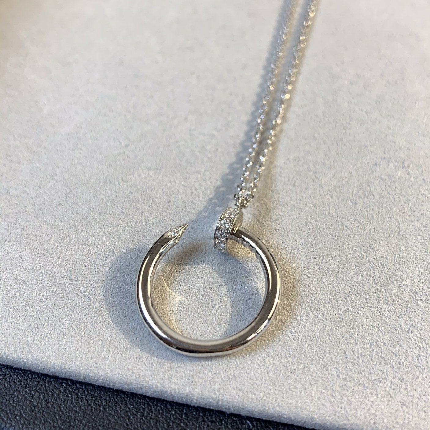 [CA]JUSTE NECKLACE SILVER