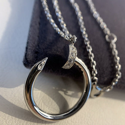 [CA]JUSTE NECKLACE SILVER