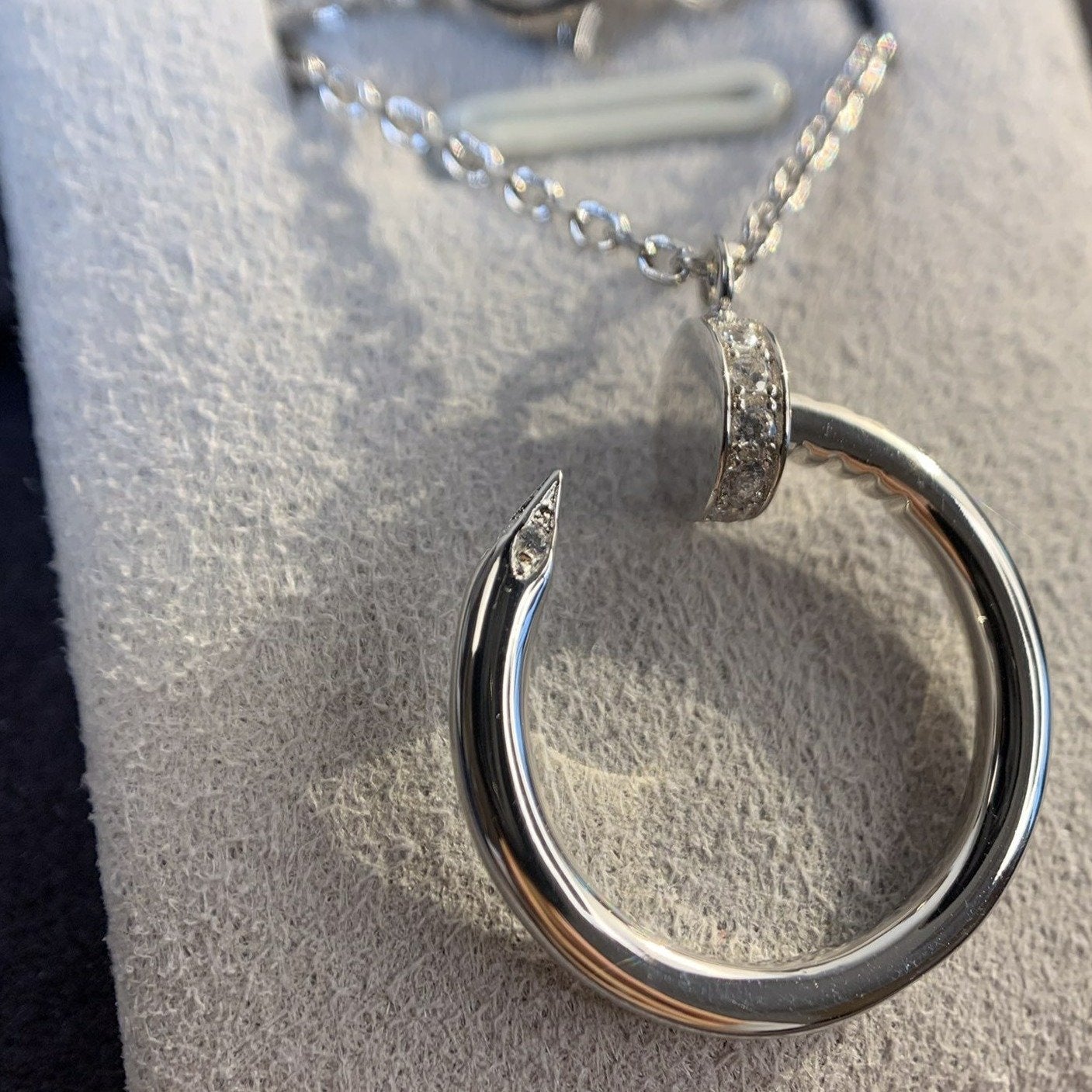 [CA]JUSTE NECKLACE SILVER