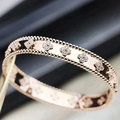 [CA]CLOVER BRACELET 8MM DIAMONDS