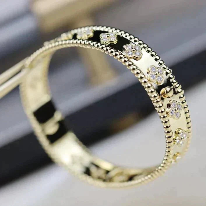 [CA]CLOVER BRACELET 8MM DIAMONDS