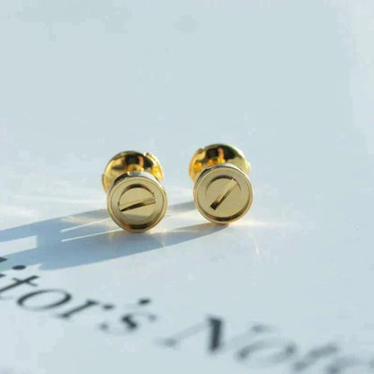 [CA]LOVE EARRINGS GOLD 10MM