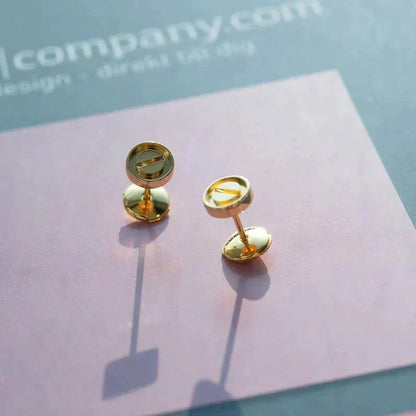 [CA]LOVE EARRINGS GOLD 10MM