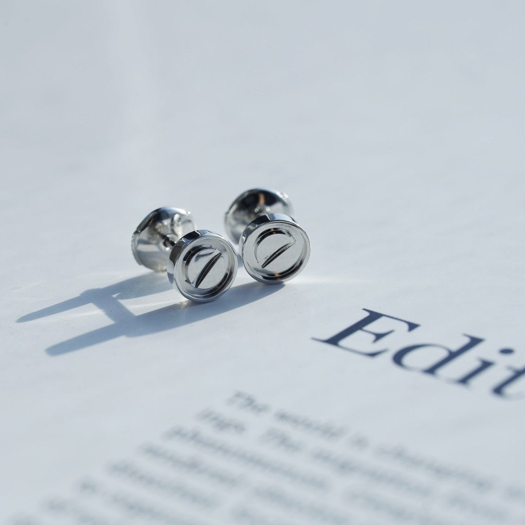 [CA]LOVE EARRINGS SILVER 10MM