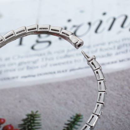 [CA]SERPENTI BRACELET SILVER DIAMOND