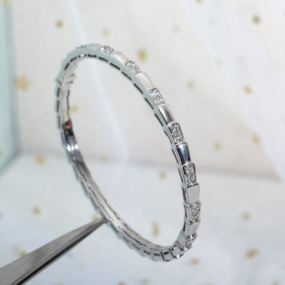 [CA]SERPENTI BRACELET SILVER DIAMOND