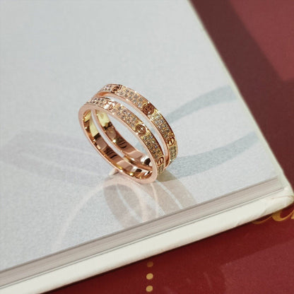 [CA]LOVE RING 2.65MM DIAMOND