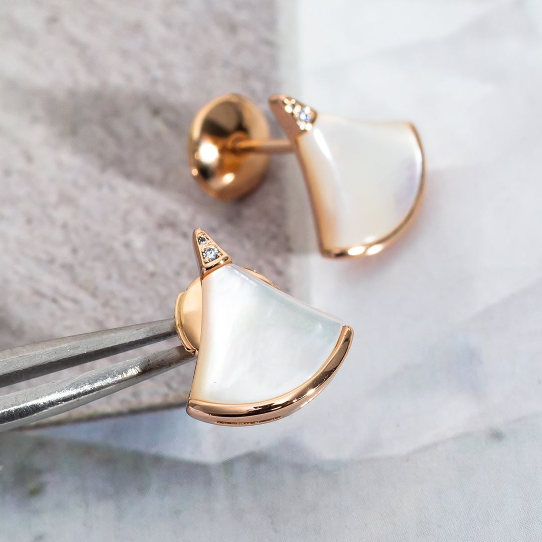 [CA]DIVAS DREAM EARRINGS PINK GOLD