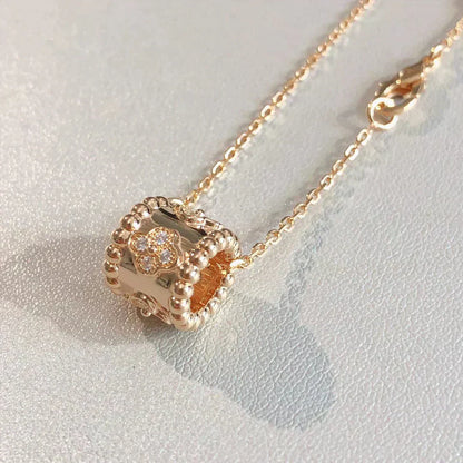 [CA]PERLEE PEDANT NECKLACE GOLD / ROSE GOLD