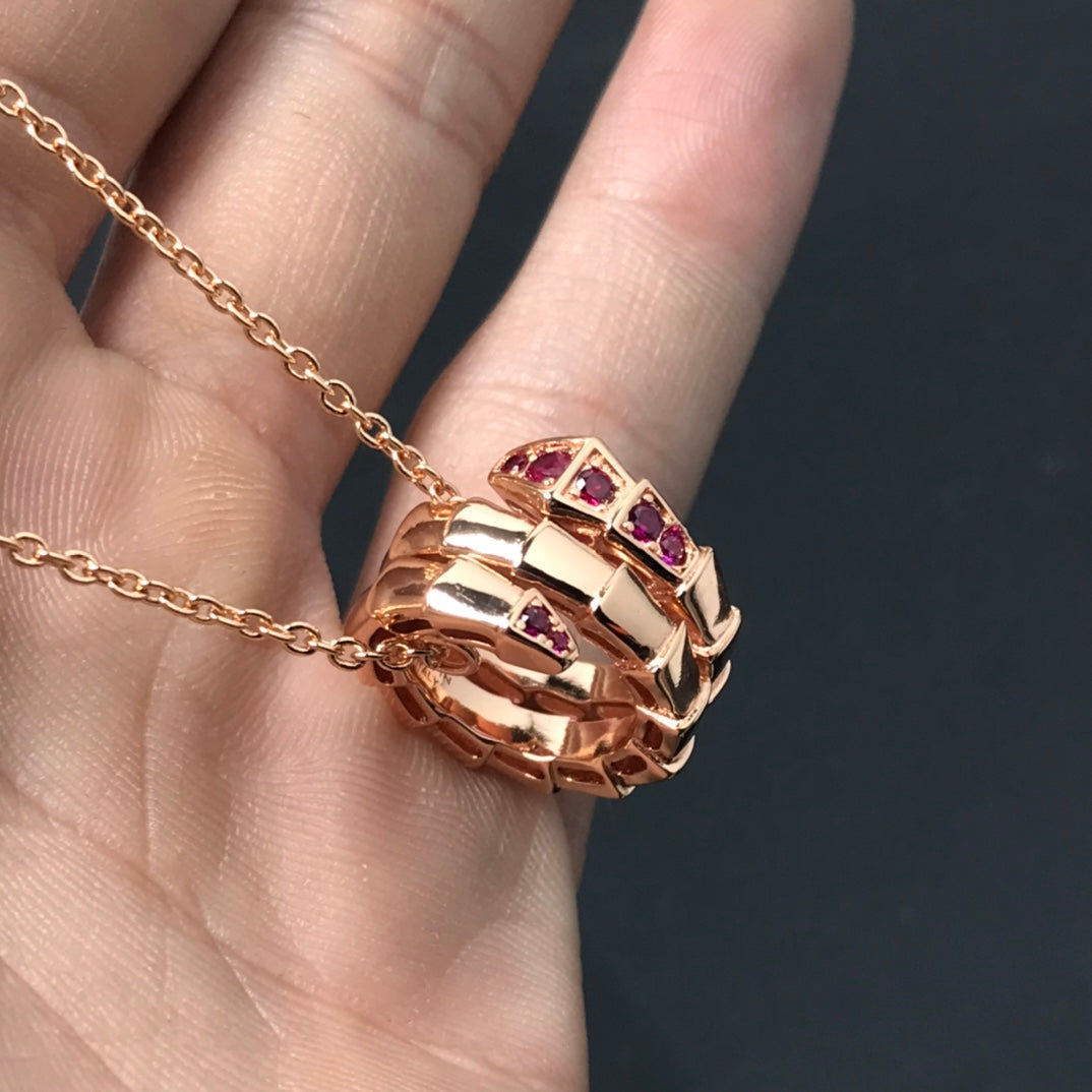 [CA]SERPENTI PEDANT NECKLACE