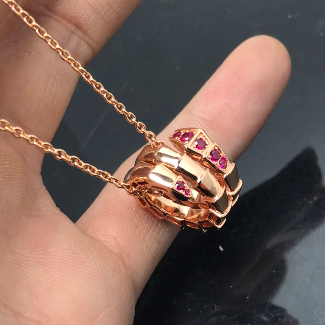 [CA]SERPENTI PEDANT NECKLACE