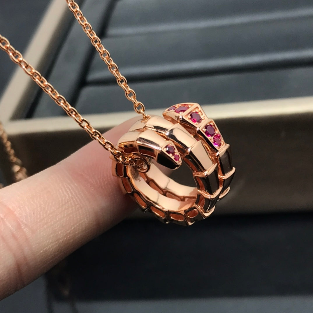 [CA]SERPENTI PEDANT NECKLACE