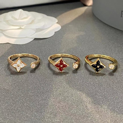 [CA]STAR 1 DIAMOND OPEN RING