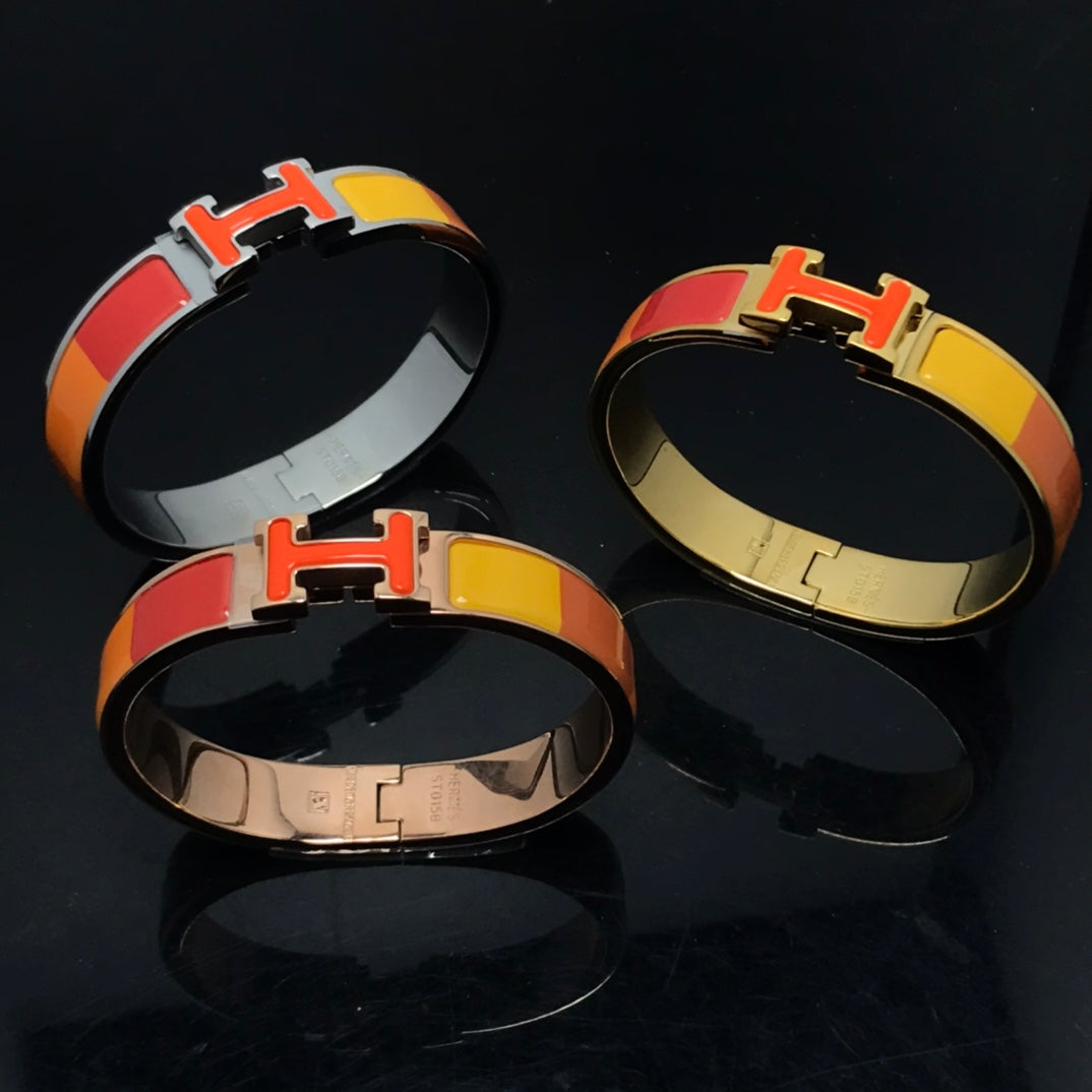 [CA]H BRACELET ORANGE RAINBOW CERAMIC