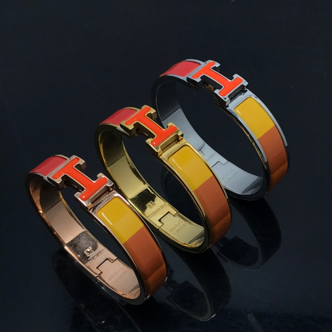 [CA]H BRACELET ORANGE RAINBOW CERAMIC