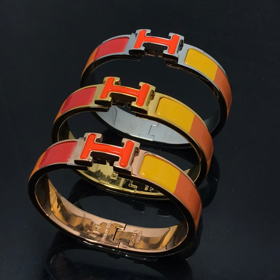 [CA]H BRACELET ORANGE RAINBOW CERAMIC