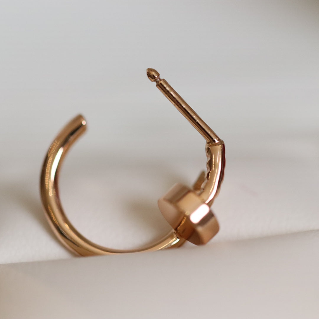 [CA]JUSTE EARRINGS PINK GOLD