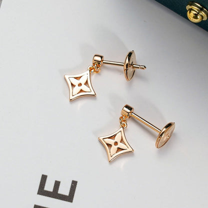 [CA]STAR EARRINGS GOLD