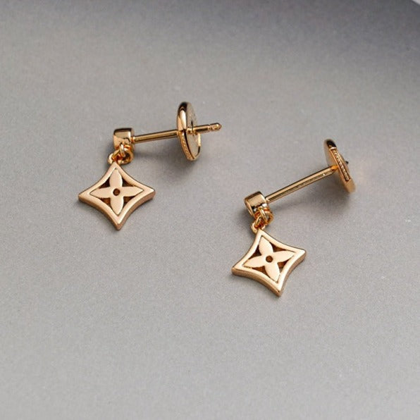 [CA]STAR EARRINGS GOLD