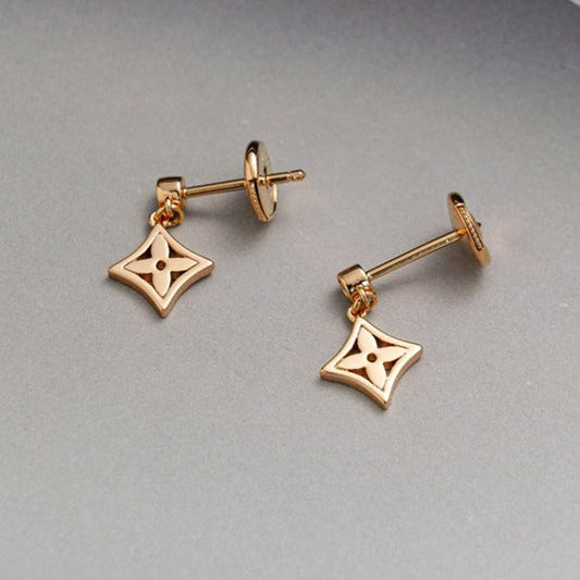 [CA]STAR EARRINGS GOLD