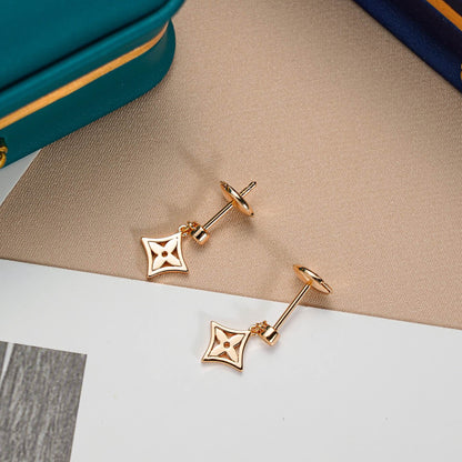 [CA]STAR EARRINGS GOLD