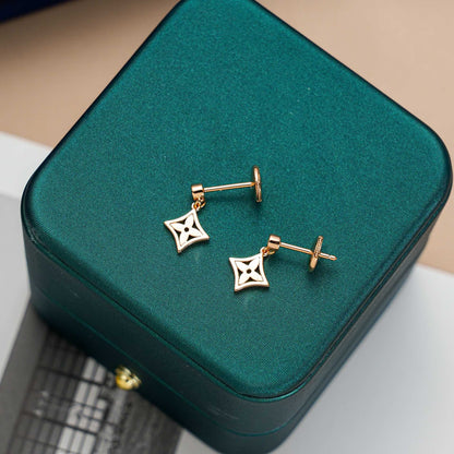 [CA]STAR EARRINGS GOLD