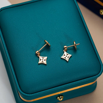 [CA]STAR EARRINGS GOLD