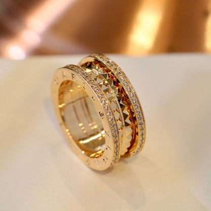 [CA]ZERO 1 GOLD DIAMOND RING