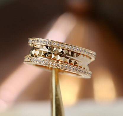 [CA]ZERO 1 GOLD DIAMOND RING