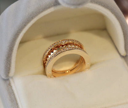 [CA]ZERO 1 GOLD DIAMOND RING