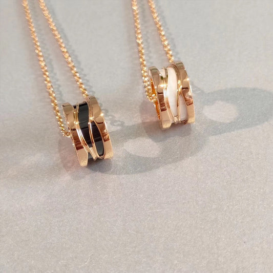 [CA]ZERO 1 NECKLACE PINK GOLD