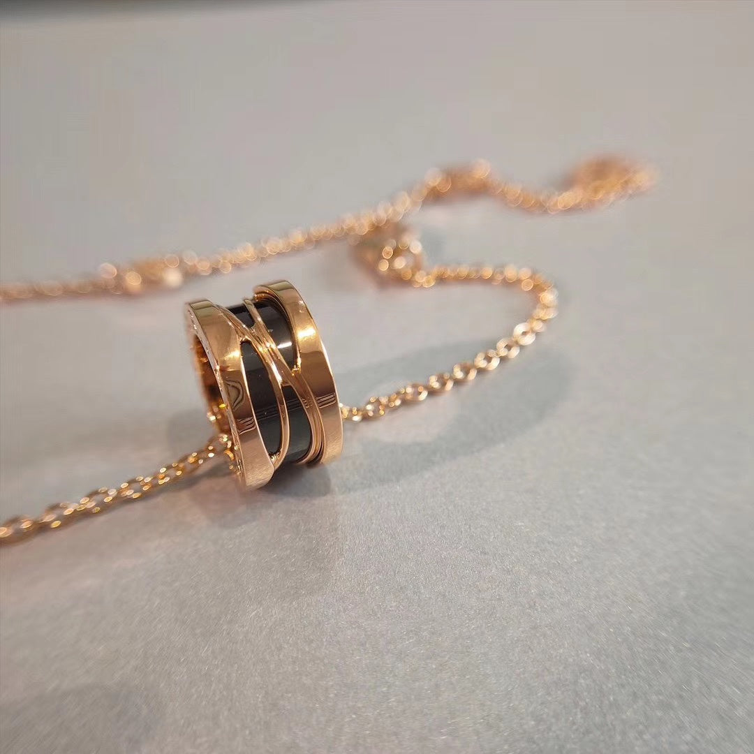 [CA]ZERO 1 NECKLACE PINK GOLD