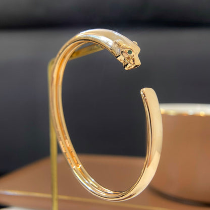 [CA]PANTHERE GOLD OPEN BRACELET