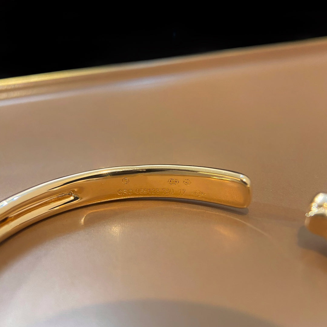 [CA]PANTHERE GOLD OPEN BRACELET