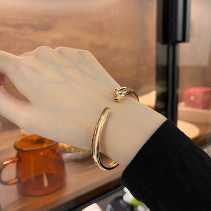 [CA]PANTHERE GOLD OPEN BRACELET