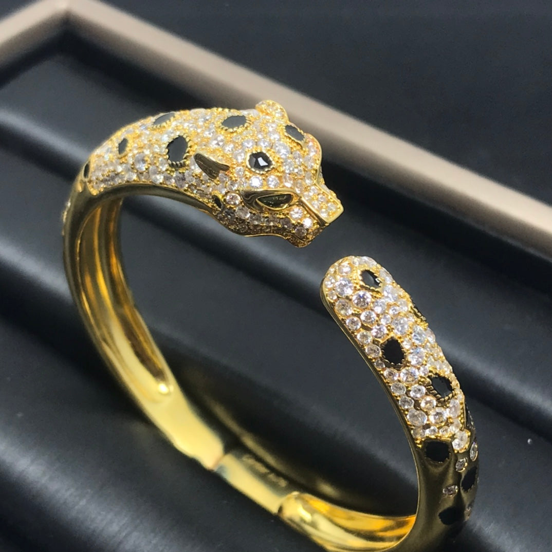 [CA]PANTHERE BIG BRACELET DIAMONDS