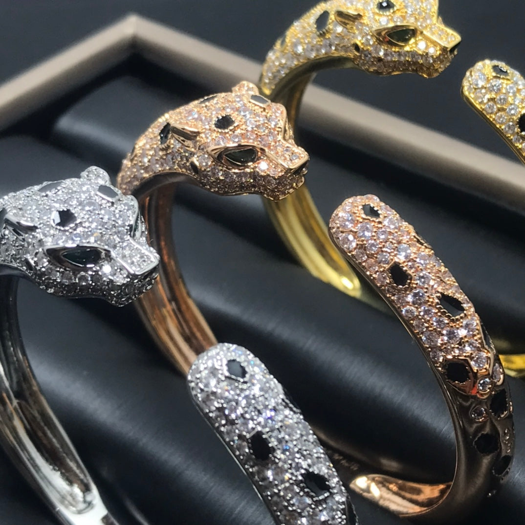 [CA]PANTHERE BIG BRACELET DIAMONDS