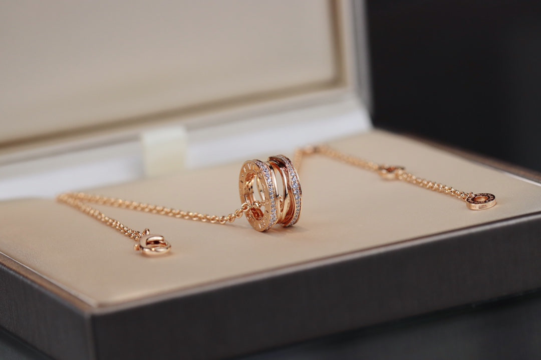 [CA]ZERO 1 PINK GOLD NECKLACE