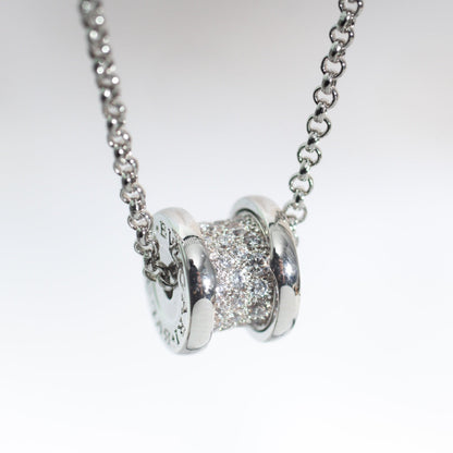 [CA]ZERO 1 SILVER DIAMOND NECKLACE