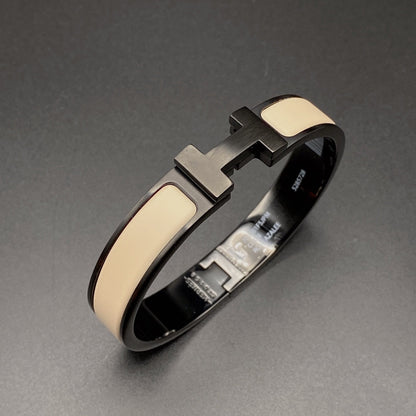 [CA]H BRACELET 12MM BLACK BEIGE CERAMIC