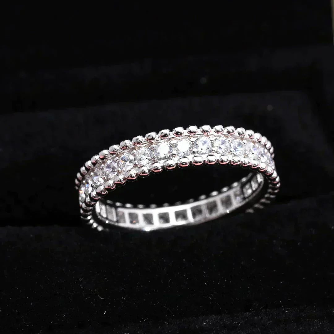 [CA]PERLEE DIAMOND SILVER RING