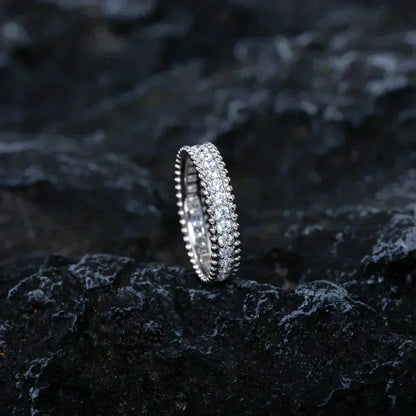 [CA]PERLEE DIAMOND SILVER RING