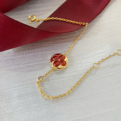 [CA]SUN PEDANT CARNELIAN BRACELET