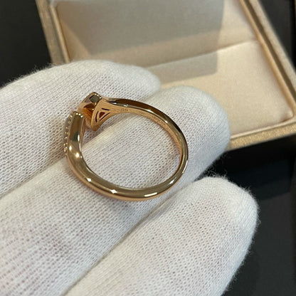 [CA]DREAM MOP DIAMOND OPEN RING